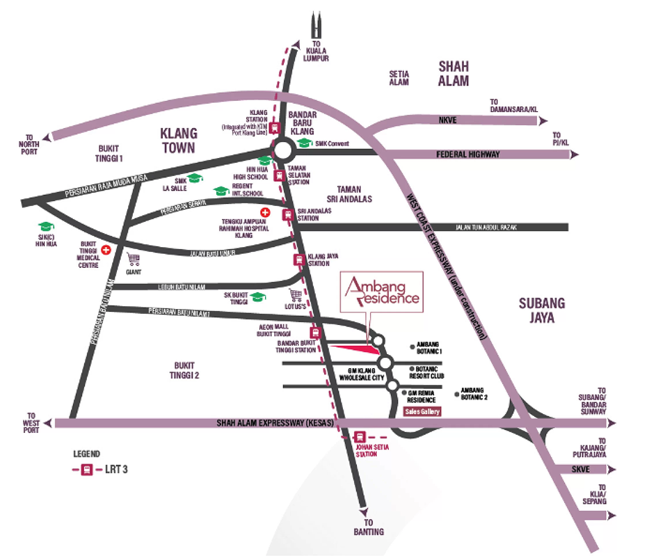 Plan map